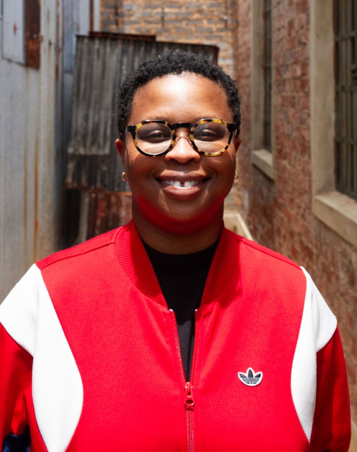 Portrait of Shutterstock Create Fund winner, Andiswa Mkosi